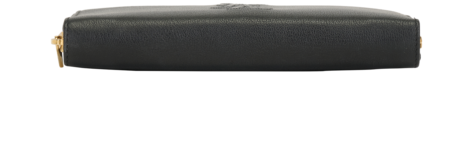 Saint Laurent Cassandre Continental Wallet, &pound;230, Accessories, Black, Leather, Top view